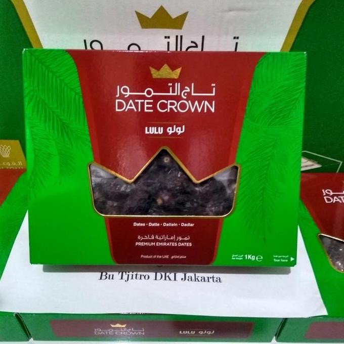 

Sale Kurma Date Crown Lulu' Super Quality Ukuran 1Kg