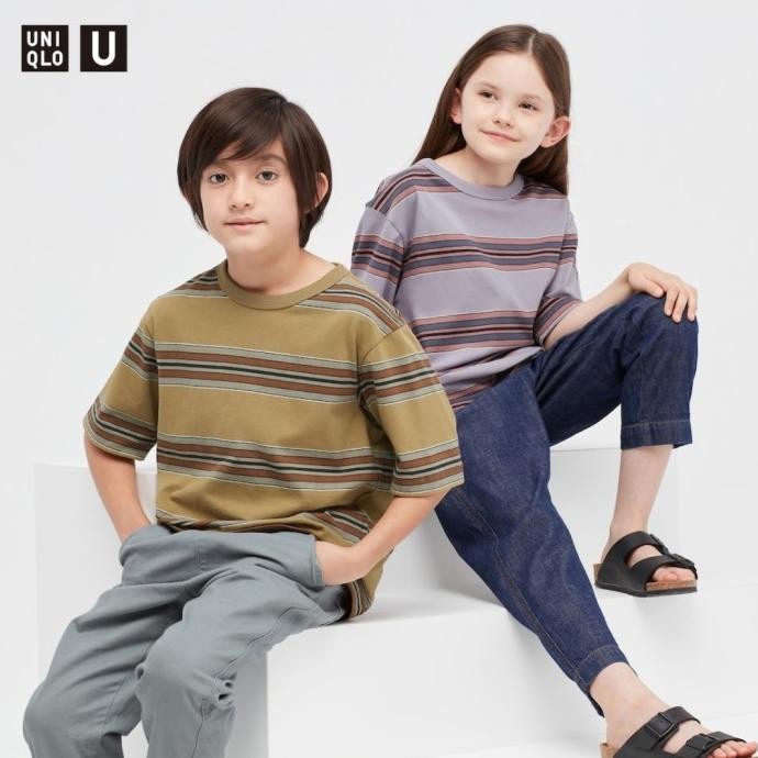 UNIQLO U KIDS T-SHIRT STRIPE ORIGINAL