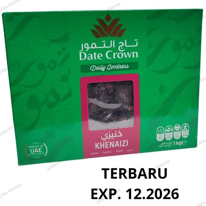 

Promo Kurma Date Crown Khenaizi/Khenezi/Datecrown Khenezi 1Kg