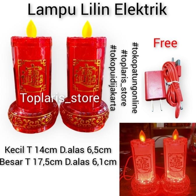READY LAMPU LILIN ELEKTRIK SEMBAHYANG LED TPO TERBAIK