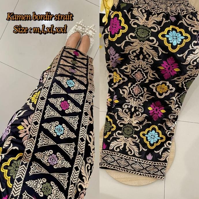 KAIN BALI ROK KAMEN JADI SONGKET BORDIR KHAS BALI