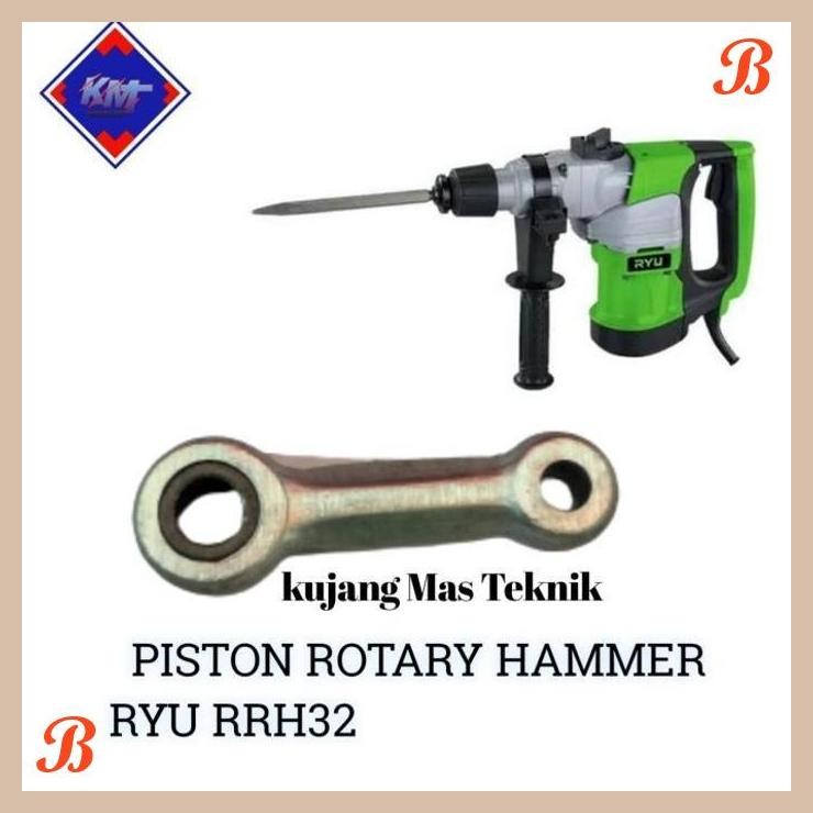 [KMT] STANG PISTON RRH32 DEMOLITION HAMMER RYU RRH32 RRH 32 ORIGINAL RYU