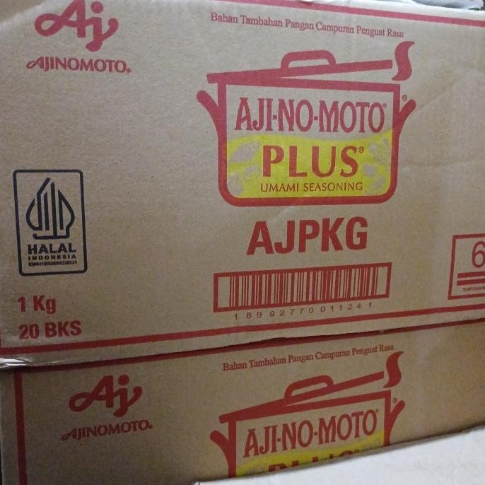 

Promo Ajinomoto Plus 1 Kg X 20 (Kartonan)