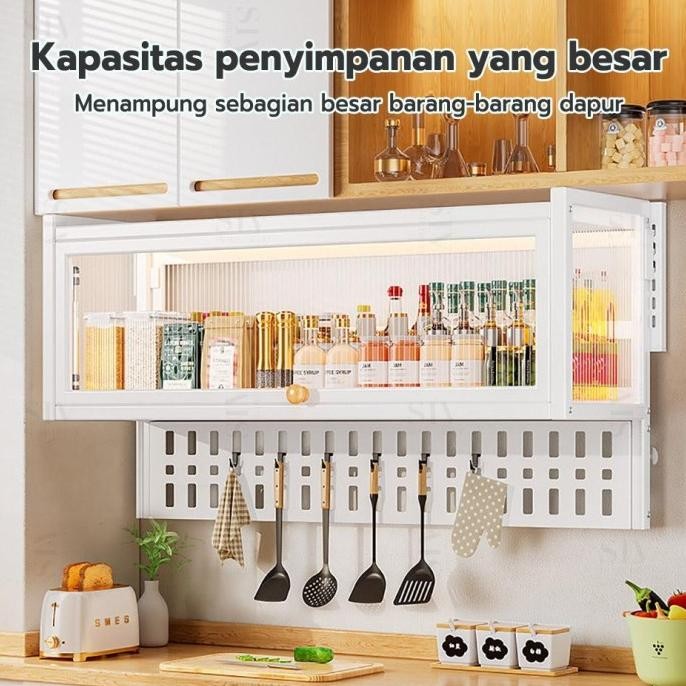 Lemari Dapur Gantung Lemari Dinding Dapur Rak Gantung Dapur Kabinet Dapur Atas Rak Bumbu Dapur Dindi
