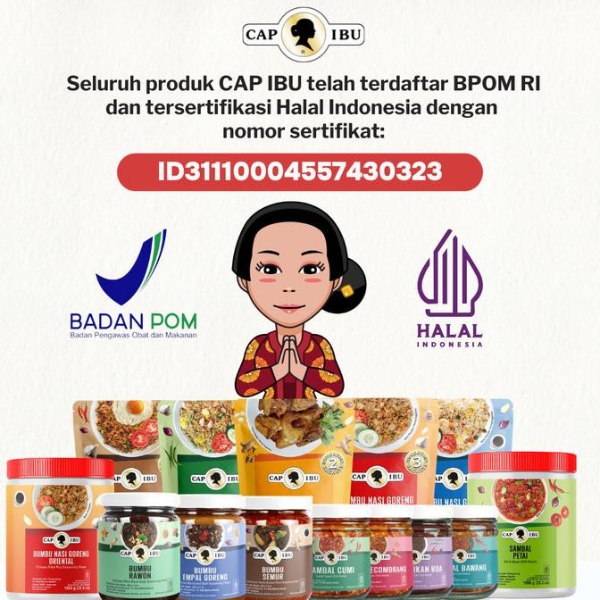 

Grosir Cap Ibu Bumbu Nasi Goreng Kunyit Pot 1000Gr