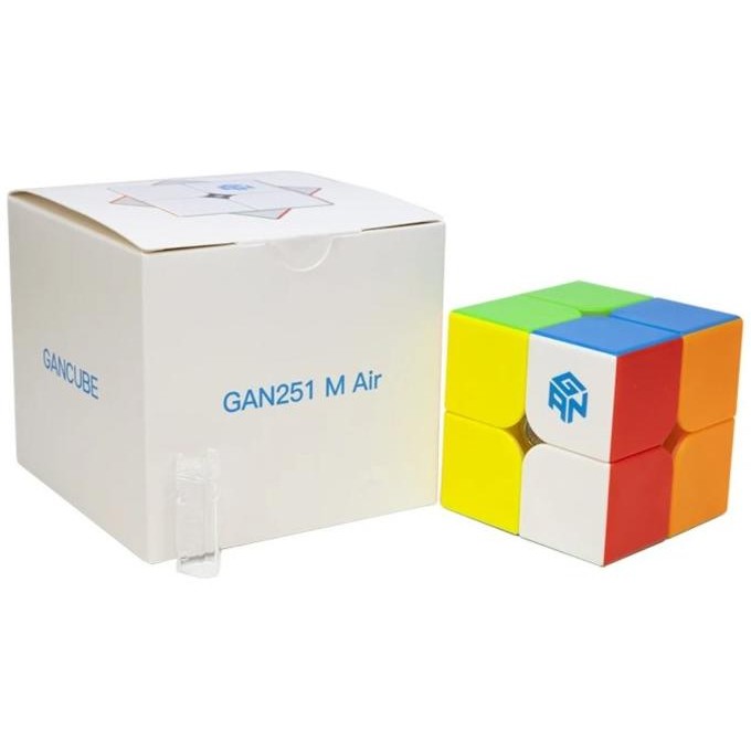 Rubik Gan 251 M Air 2x2 Magnetic 2x2x2 Stickerless Gan251M 251M Air