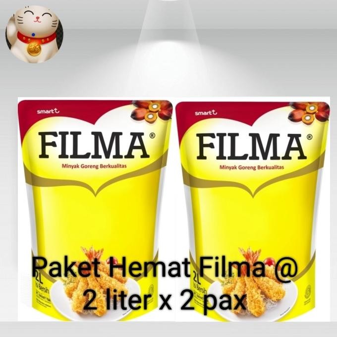 

Murah Filma Minyak Goreng 2 Liter | Paket Hemat @ 2 Ltr X 2 Pax