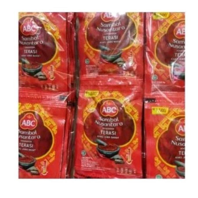 

Promo Sambal Terasi Abc Sachet Dus Isi 10 Pak X 10 Pcs