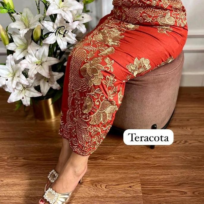 KAMEN JADI BORDIR SONGKET TUMPAL PREMIUM STRECH// ROK JADI BALI// KAMEN JADI