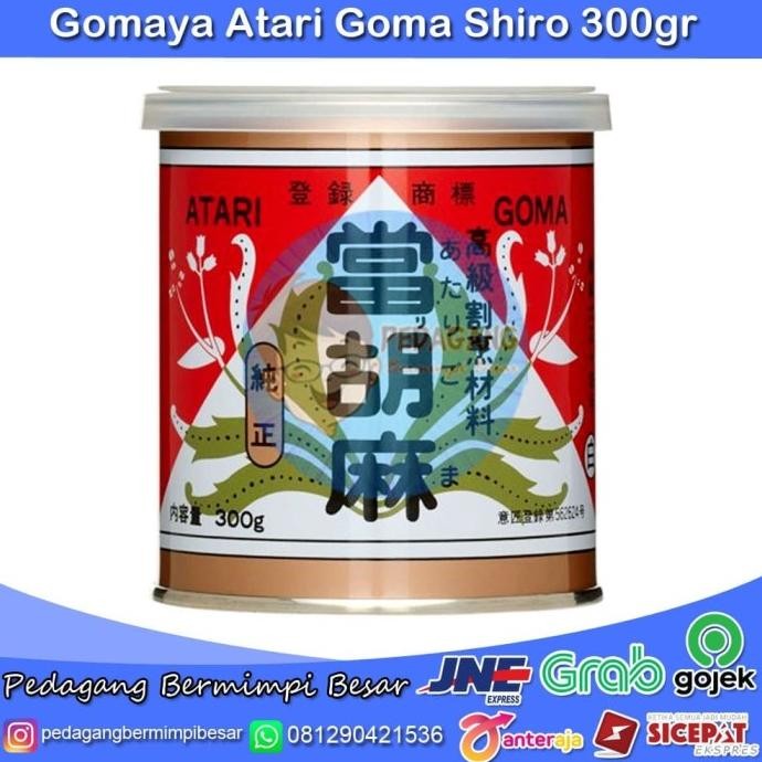 

Sale Gomaya Atari Goma Shiro 300Gr | Pasta Wijen | Sesame Paste
