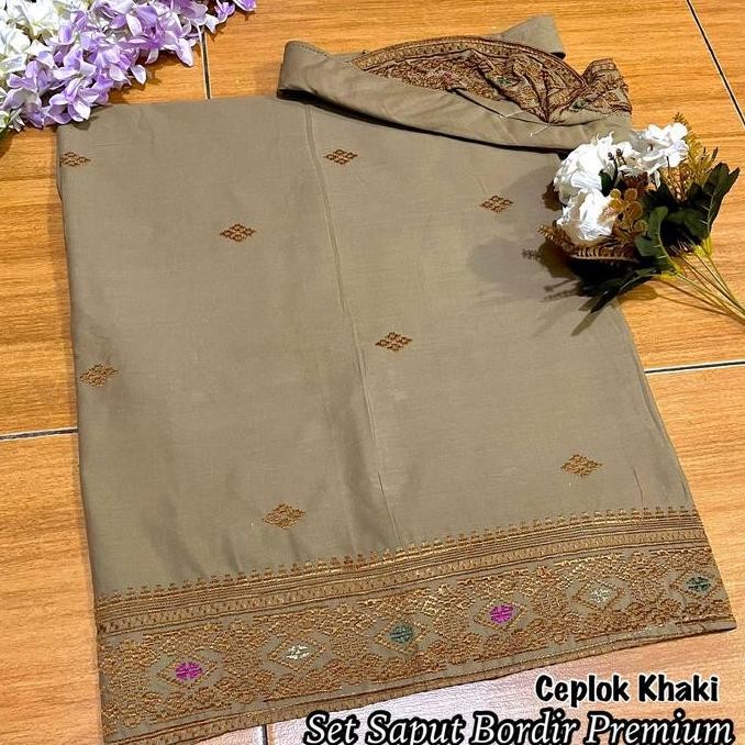 SAPUT UDENG BORDIR PRIA DEWASA TERDIRI DARI SAPUT DAN UDENG SETENGAH JADI MOTIF SONGKET BALI TERBARU