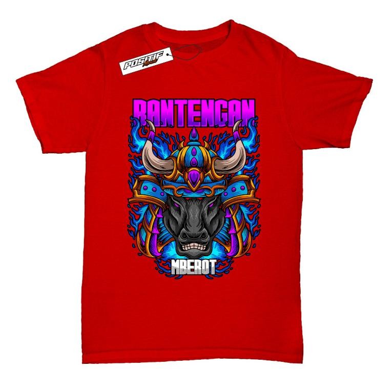 Baju Kaos Anak Viral Bantengan Sapi Mberot Jaranan Malangan Original