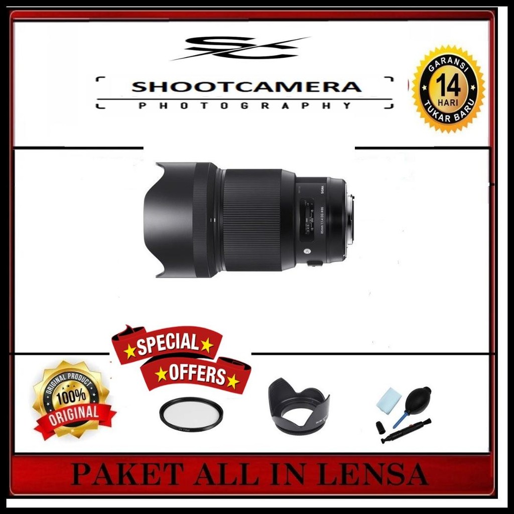LENSA SIGMA 85MM F1.4 DG HSM ART LENS FOR CANON/NIKON/SONY