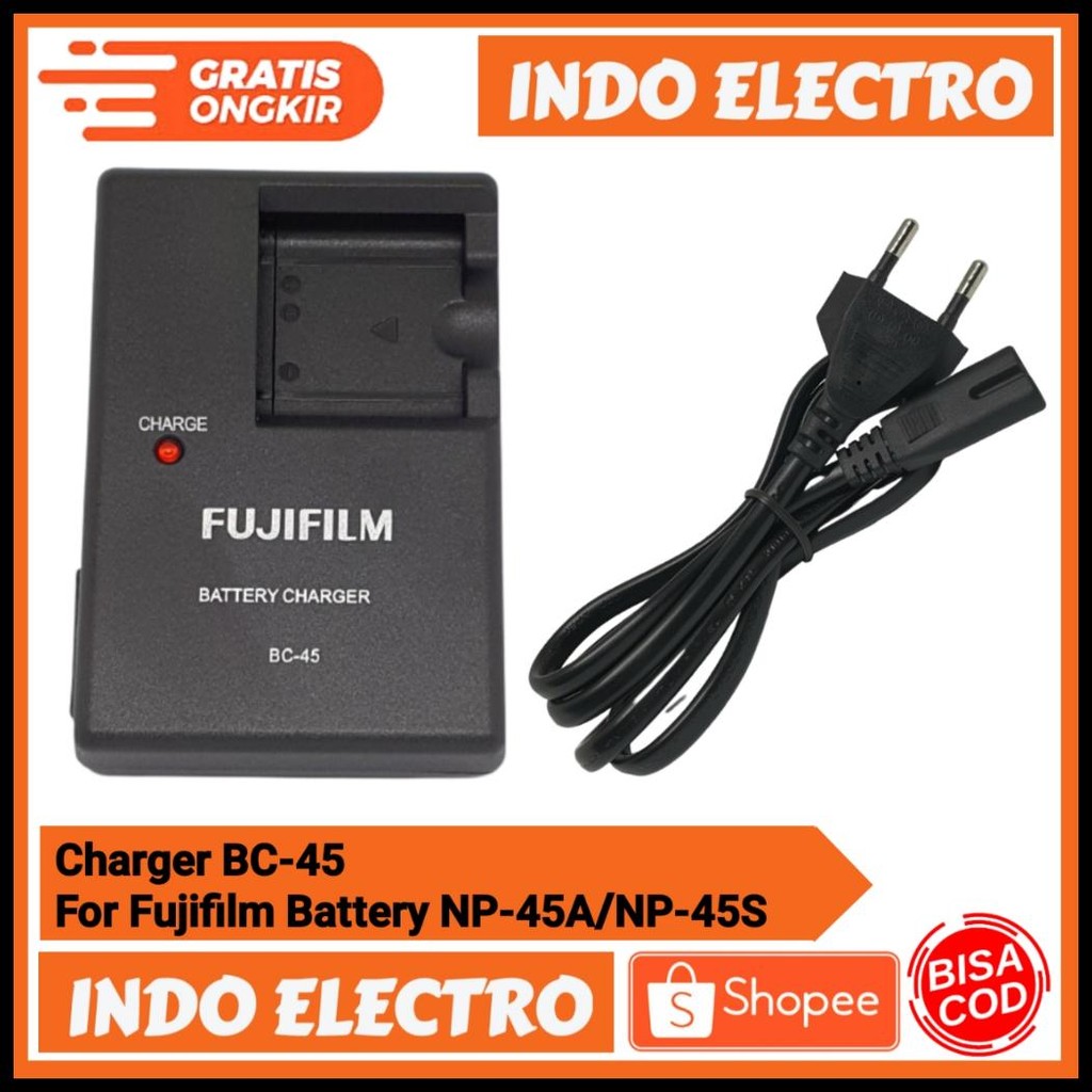 CHARGER FUJIFILM BC-45 FOR BATTERY FUJIFILM NP-45A
