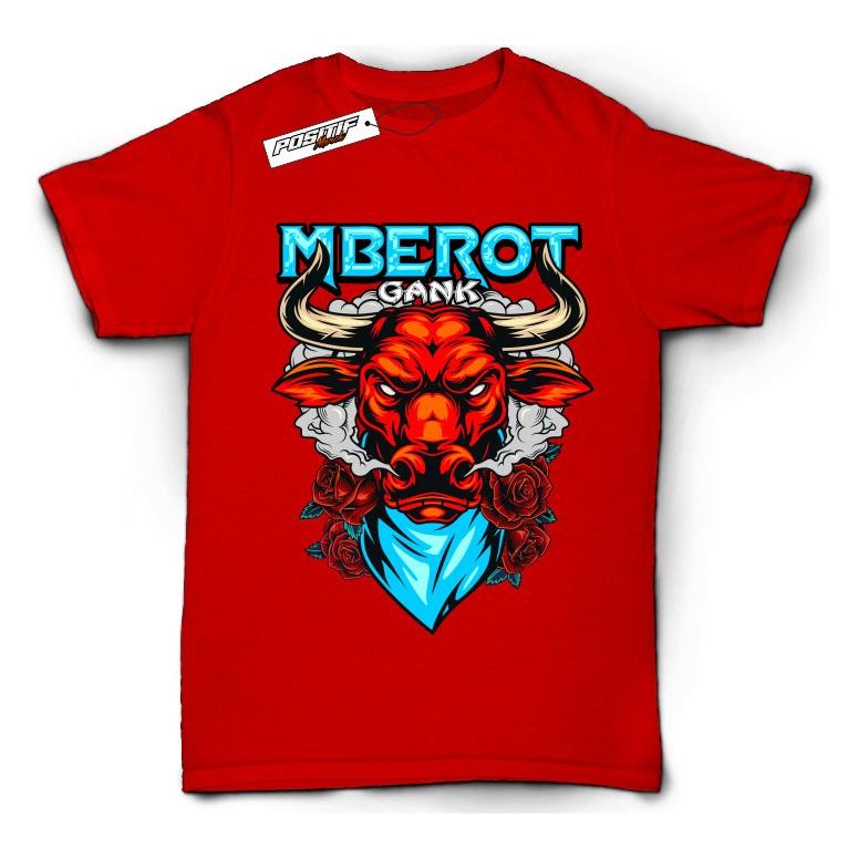 Baju Kaos Anak Viral Bantengan  Mberot Gank Jaranan Malangan Harga Grosir