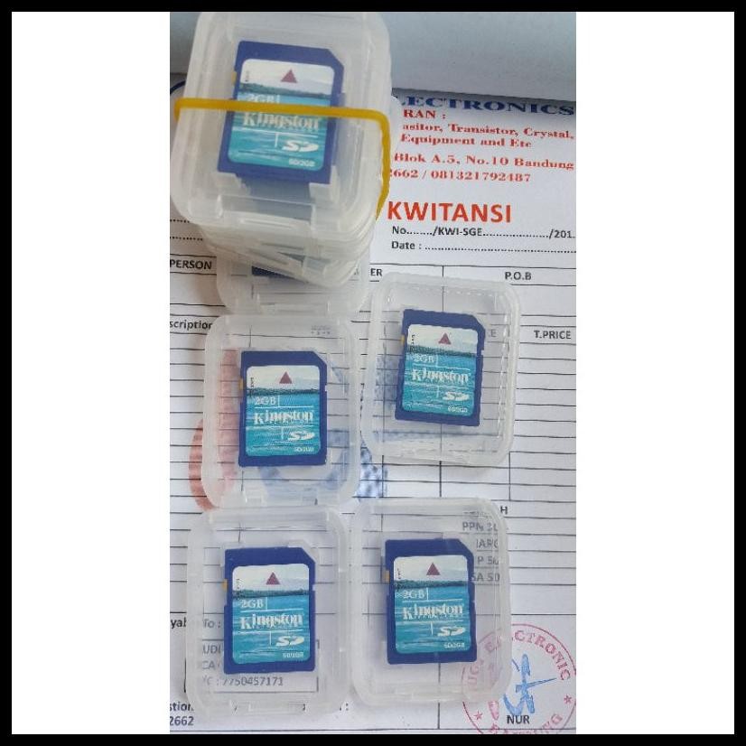 KARTU MEMORY SD CARD 2GB KINGSTON