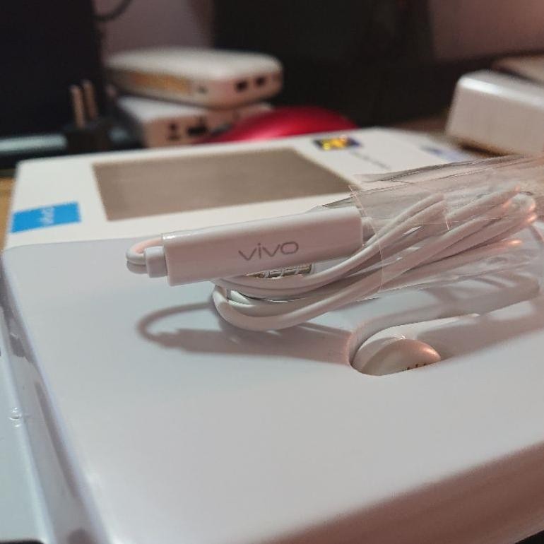 HEADSET VIVO Y12 ORIGINAL ASLI HANDSFREE EARPHONE XE100 FOR VIVO Y15 Y21 Y31 Y35 Y55 Y69 Y53 Y65 Y28