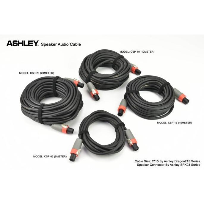 KABEL SPEAKER ASHLEY | KABEL ASHLEY SPIKON TO SPIKON ORIGINAL