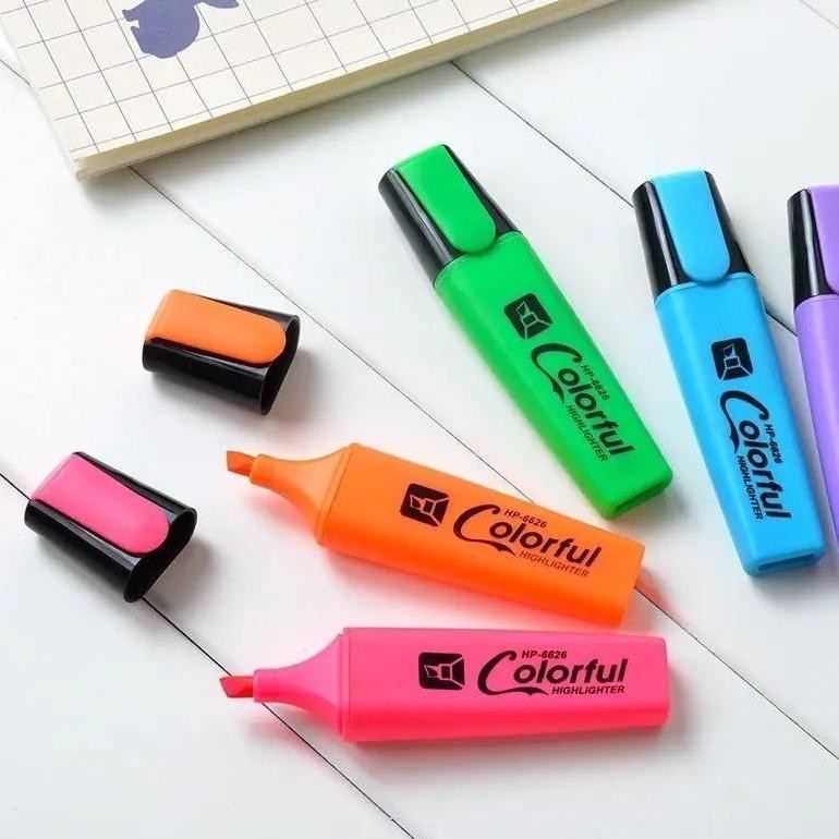 

Ryu-56 Hd Stabilo Highlighter Penanda Berwarna/ Highlighter Pen/ Penanda Tulisan