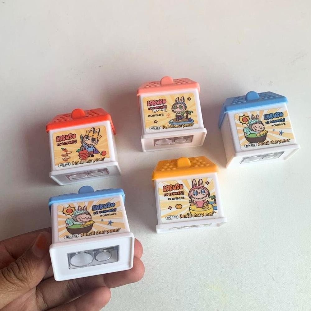 

Et-98 Labubu Two Size Pencil Sharpener Alat Serutan Pensil Stationery