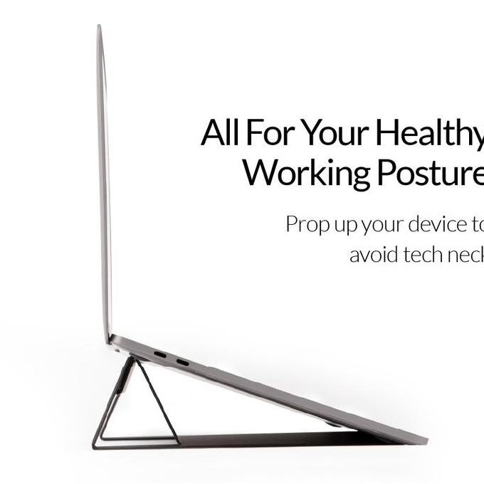 Murah MOFT 2 in 1 Laptop, Tablet, Phone Stand & Mouse Pad Non COD