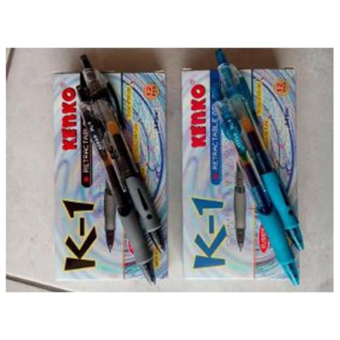 

Pulpen k1 kenko 0.5 hitam 1pak isi 12pc by Radhiant official