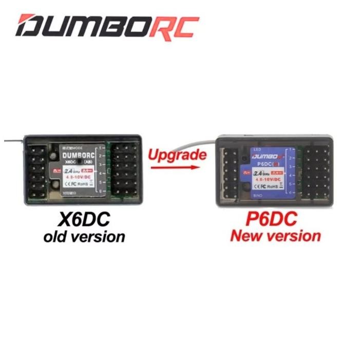 Receiver Dumborc X6DC 6 Channel
