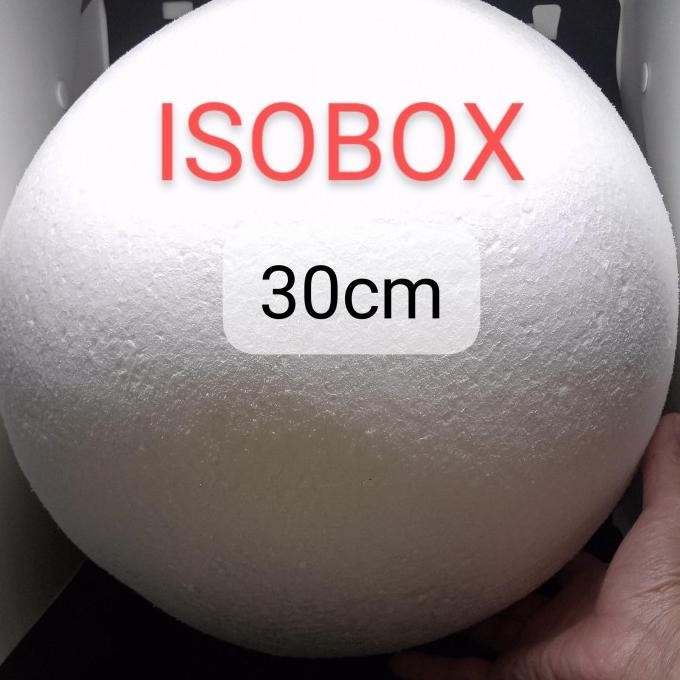 

Styrofoam Busa Gabus Bulat Diameter 5,6,7,8,10,15,20,25,30Cm Best Seller