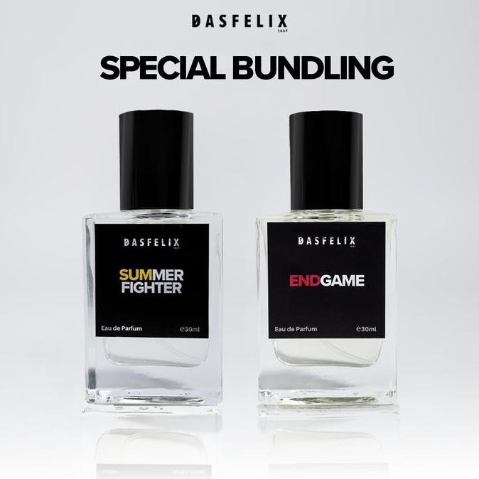 Jual Murah [Special Bundling] Dasfelix Summer Fighter & Endgame Eau De Parfum Pria Terlaris..