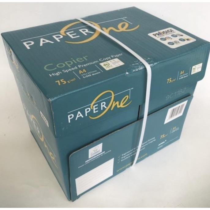 

paper one a4 75 gram fotocopy/1 Box/ khusus Gojek atau Grab Express by Radhiant official