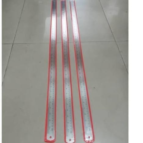 

Penggaris Besi 100cm/Garisan/Ruler/Mistar Besi/Penggaris Stainless 1M by Radhiant official