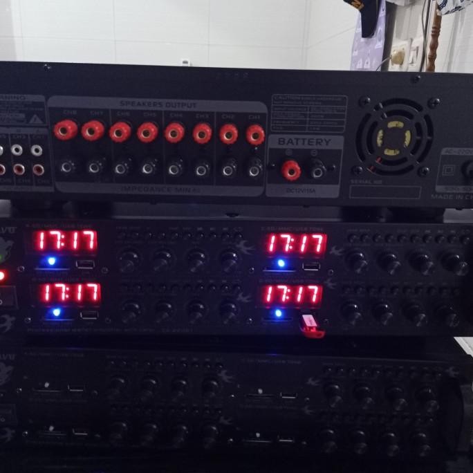 Ampli Walet Betavo Zx 2208T Amplifier Walet 4 Player Original