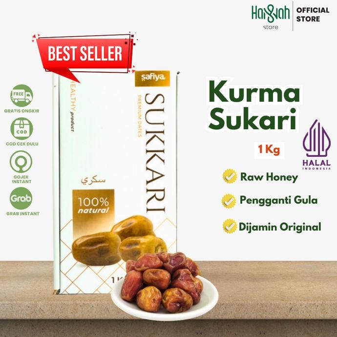 

Kurma Sukari 1 Kg / Kurma Raja Kurma Basah Oleh Oleh Haji dan Umroh