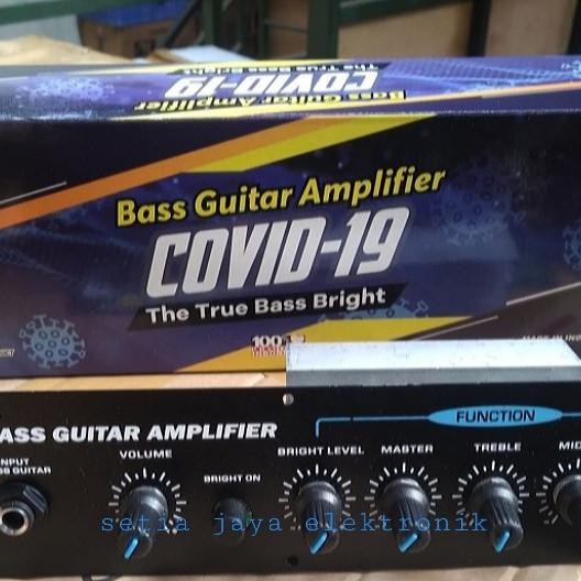 Kit Bass Guitar Amplifier Gitar Bas Covid 19 Original
