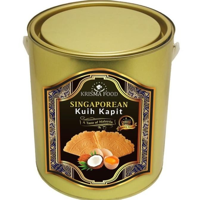 

Grosir Kue Semprong Ala Singapore -Singaporean Kuih Kapit Ori Duren Wijen