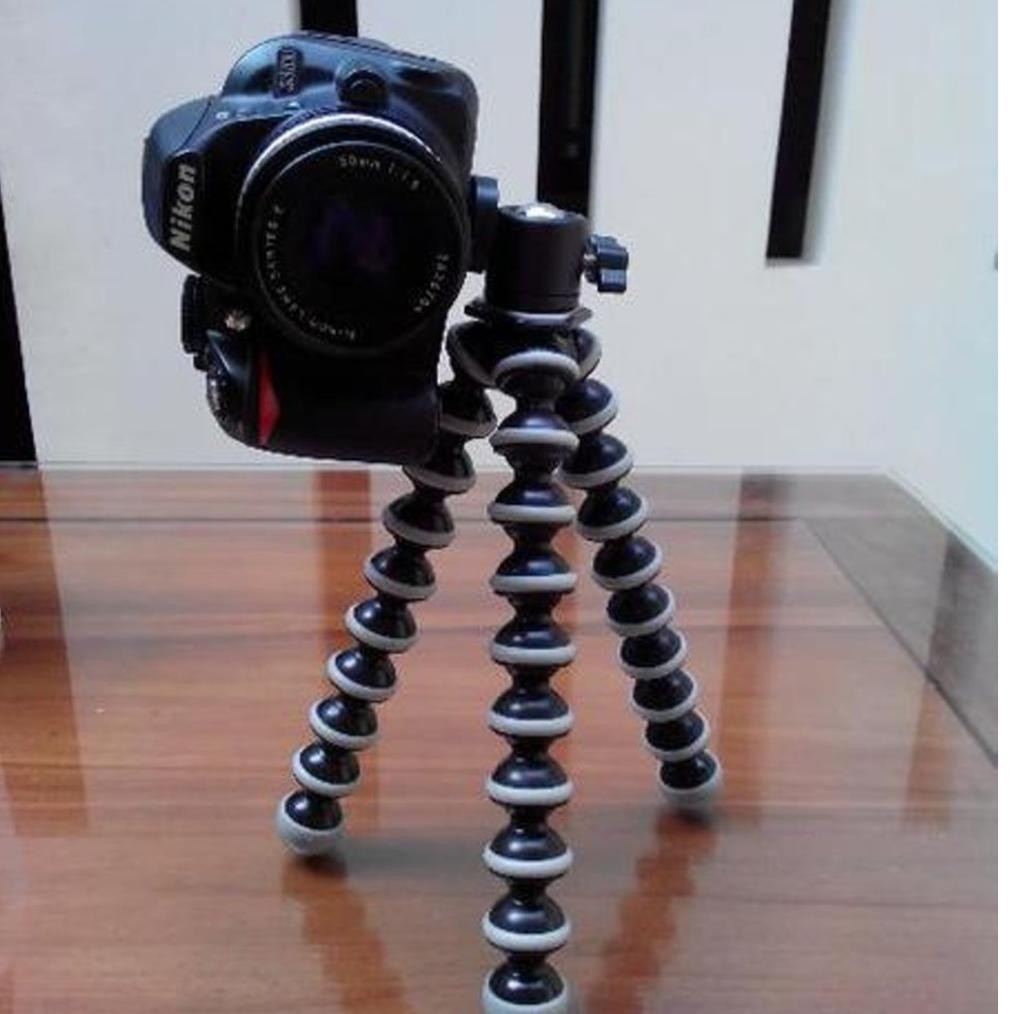 Gorillapod Ballhead Tripod fleksibel gorilapod mini ballhead tripod mirrorless dslr vlog + Holder