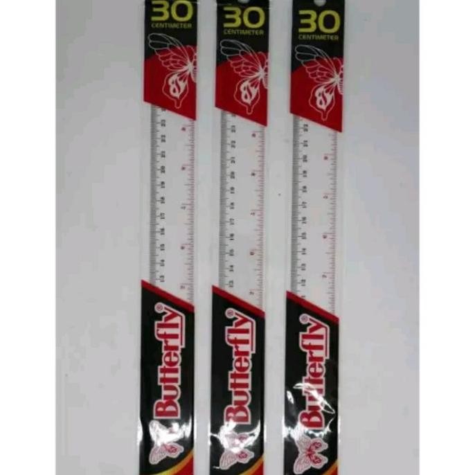 

Penggaris Butterfly 30cm by Radhiant official