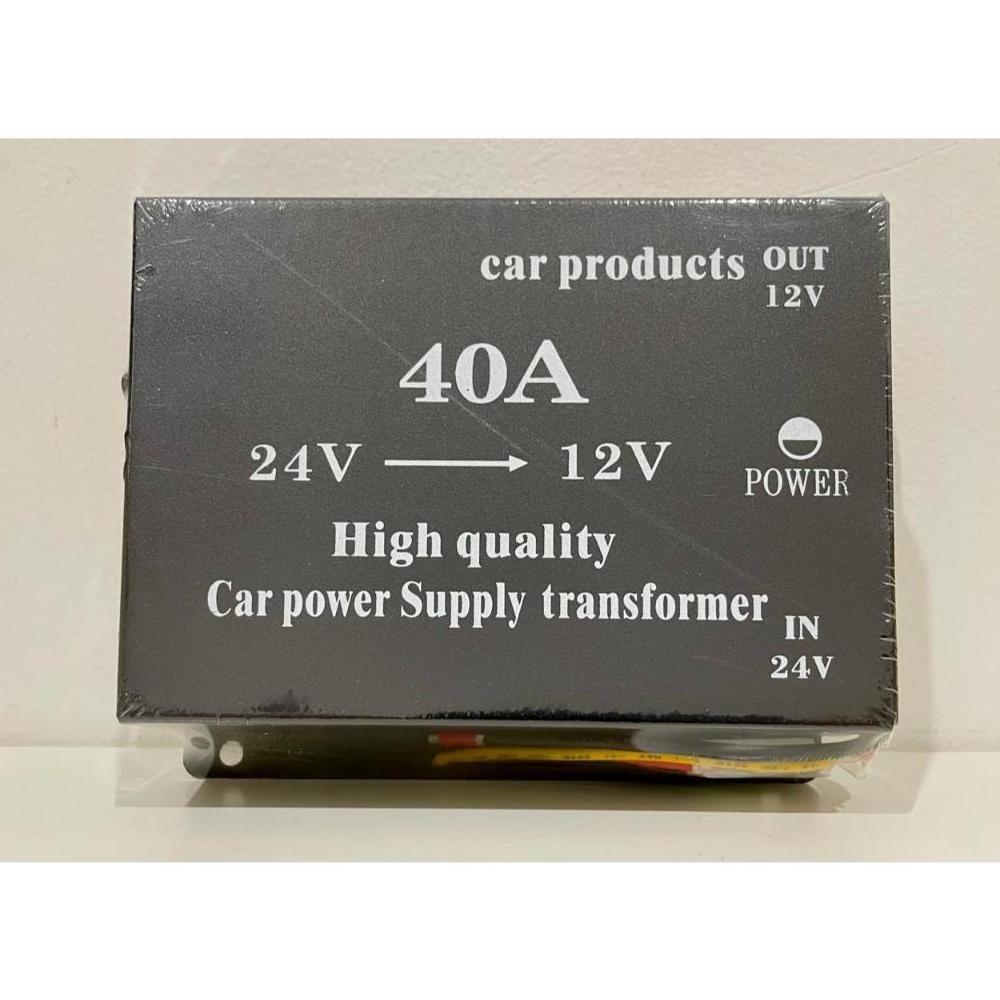 Step Down 40A DC 24V - 12V Converter DC 24 Volt ke 12 Volt 40 Ampere