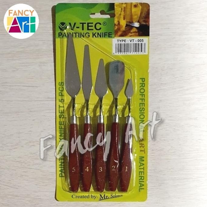 

Palette Knife Oil Painting set 5 / pisau palet by Radhiant official