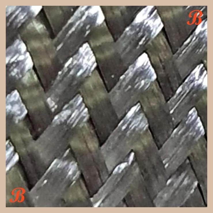 [ACA] carbon fibre karbon fiber asli bahan kain