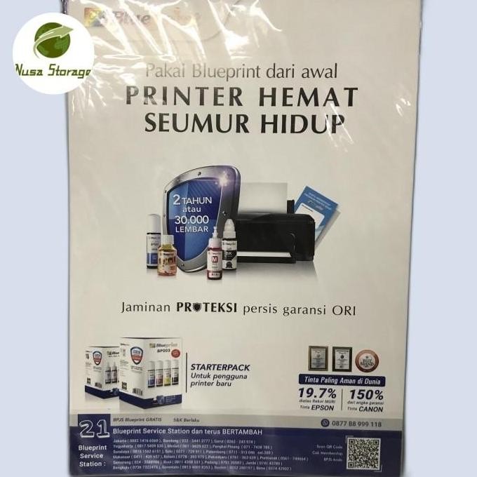 

Kertas Foto Dua Sisi Blueprint A4 220Gsm 20Sheet Double Sided Glossy Photo Paper Accessories Camera Promo