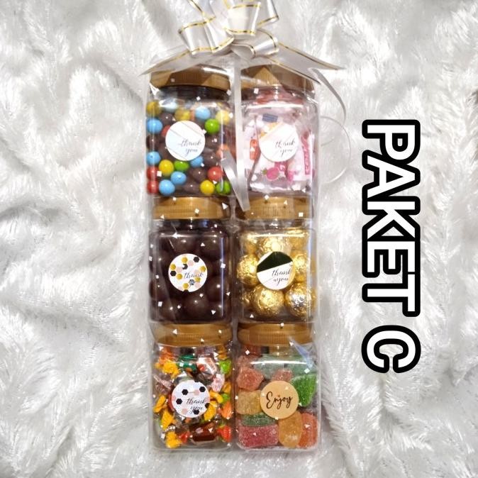 

Murah Parcel Coklat Lagie Susun 6 Toples