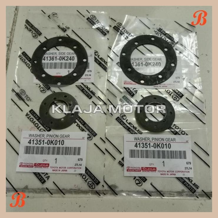 [KJM] WASHER PINION RING GARDAN GIGI BOLU BESAR KECIL 1SET INNOVA ORI