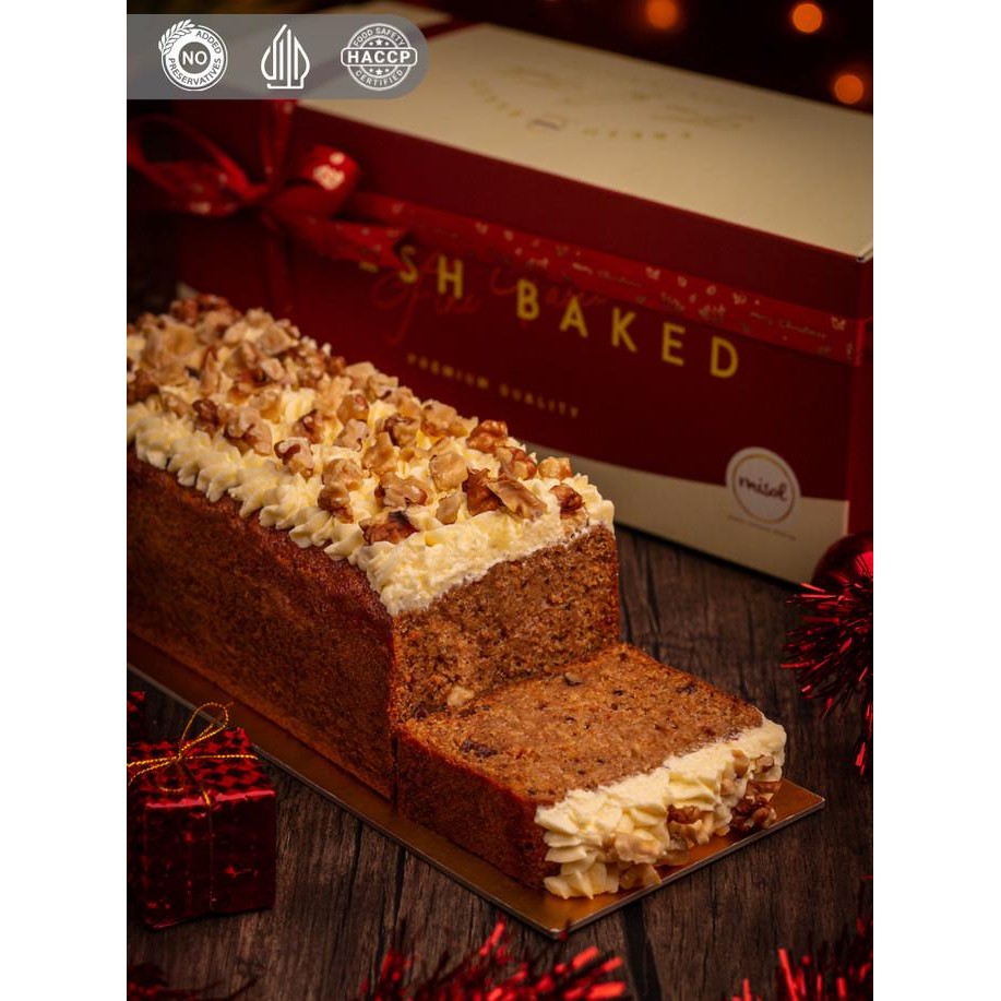 

Promo Carrot Cake With Walnut Cream Cheese Frosting Misol (Grab Gosend Only)