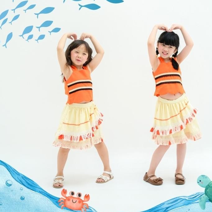 MOANA DRESS / KOSTUM MOANA / DRESS ANAK MOANA