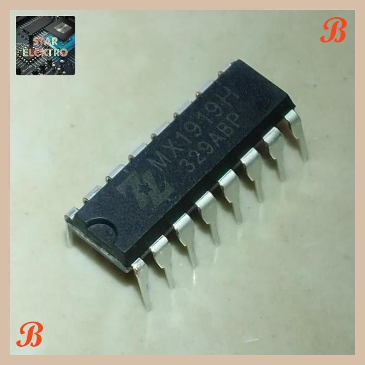 [SRE] MX1919H Dip-16 MX1919 MX 1919H IC Part RC Penggerak Back Forward Chip Drive Motor Driver