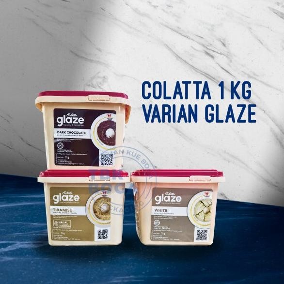 

TERSEDIA Glaze Colatta 1 Kg Varian Rasa Colata