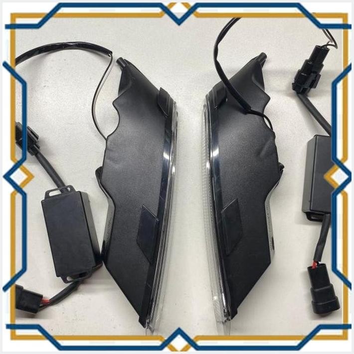 [mob] 1 pair led drl fog lamp vw golf r20 mk6