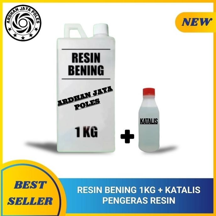 

Resin Bening Original Resin 1Kg + Katalis Co