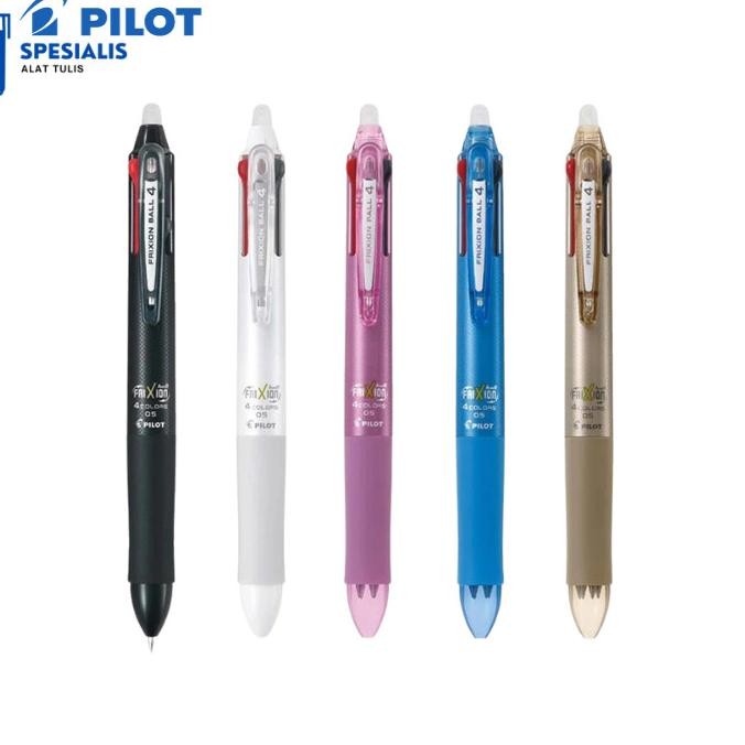 

BEBAS ONGKIR - PILOT FRIXION CLICKER 4 IN 1 0.5 ERASABLE PEN 1 PULPEN 4 WARNA